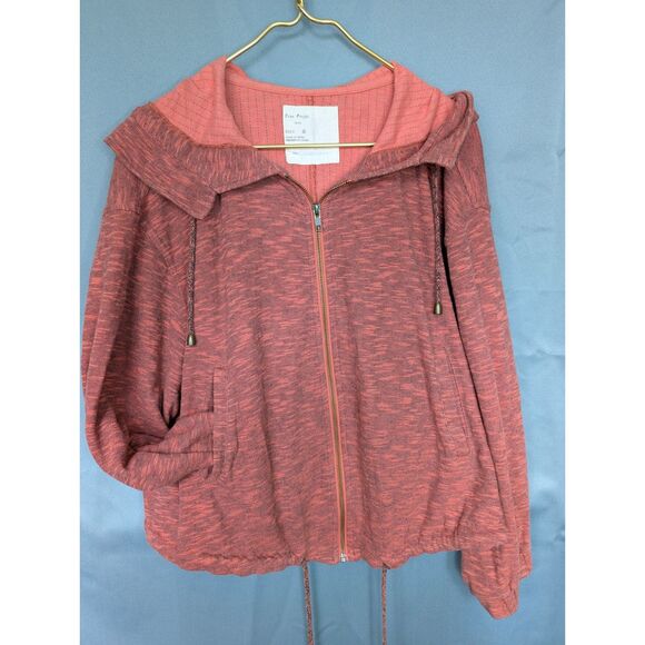 Free People Coral 1970 Hoodie with Oversized Hood - Picture 1 of 8